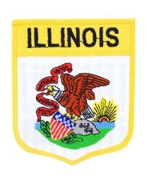 ILLINOIS (SHIELD) (3-1/2"x2-7/8")