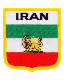 IRAN (SHIELD) (3"x2-1/2")