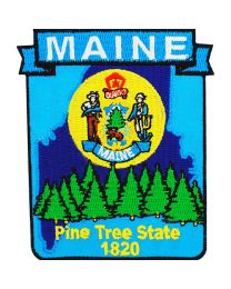 MAINE (STATE MAP) (3-1/2")