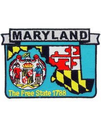 MARYLAND (STATE MAP) (3-1/2")