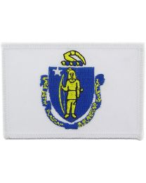 MASSACHUSETTS (FLAG) (3-1/2"x2-1/2")