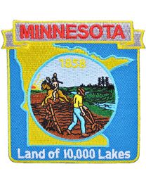 MINNESOTA (STATE MAP) (3-1/8")