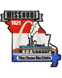 MISSOURI (STATE MAP) (3-1/4")