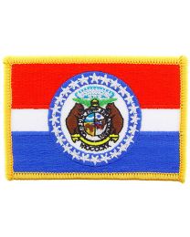 MISSOURI (FLAG) (3-1/2"x2-1/2")