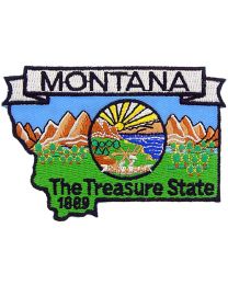 MONTANA (STATE MAP) (3-1/2")