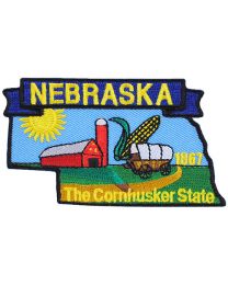 NEBRASKA (STATE MAP) (3-3/8")