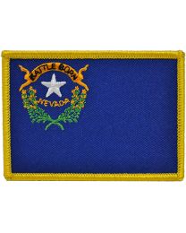 NEVADA (FLAG) (3-1/2"x2-1/2")