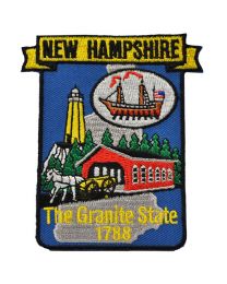 NEW HAMPSHIRE (STATE MAP) (3-1/2")