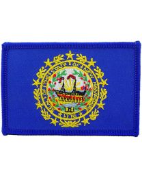 NEW HAMPSHIRE (FLAG) (3-1/2"x2-1/2")