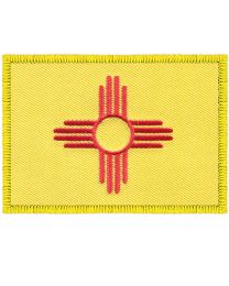 NEW MEXICO (FLAG) (3-1/2"x2-1/2")