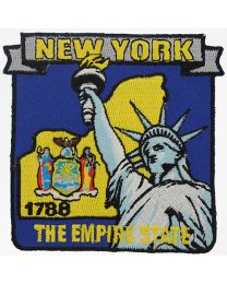 NEW YORK (STATE MAP) (3-1/8")