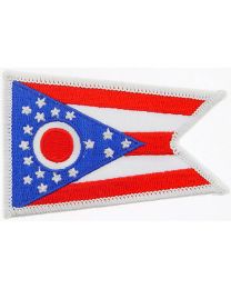 OHIO (FLAG) (3-1/2"x2-1/2")