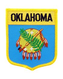 OKLAHOMA (SHIELD) (3-1/2"x2-7/8")