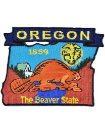 OREGON (STATE MAP) (3-3/8")