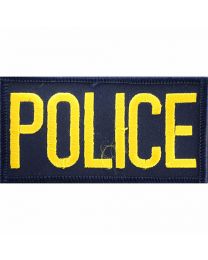 POLICE TAB (YLW/BLU) (4"x2") SKU: PM4