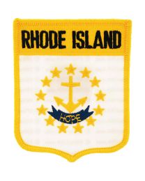 RHODE ISLAND (SHIELD) (3-1/2"x2-7/8")