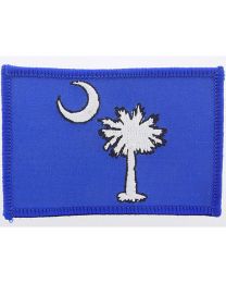 SOUTH CAROLINA (FLAG) (3-1/2"x2-1/2")