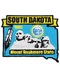 SOUTH DAKOTA (STATE MAP) (3-3/8")