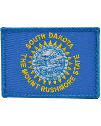 SOUTH DAKOTA (FLAG) (3-1/2"x2-1/2")