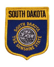 SOUTH DAKOTA (SHIELD) (3-1/2"x2-7/8")