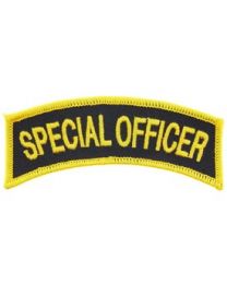 SPECIAL OFFICER (YLW/BLK) (4"x1-3/8")