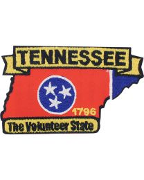 TENNESSEE (STATE MAP) (3-5/8")