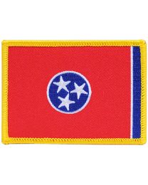 TENNESSEE (FLAG) (3-1/2"x2-1/2")