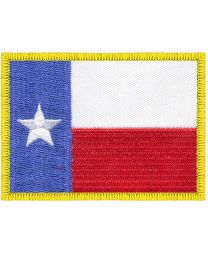 TEXAS (FLAG) (3-1/2"x2-1/2")