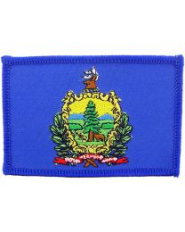 VERMONT (FLAG) (3-1/2"x2-1/2")