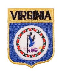 VIRGINIA (SHIELD) (3-1/2"x2-7/8")