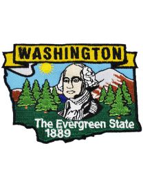 WASHINGTON (STATE MAP) (3-1/2")