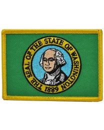 WASHINGTON (FLAG) (3-1/2"x2-1/2")