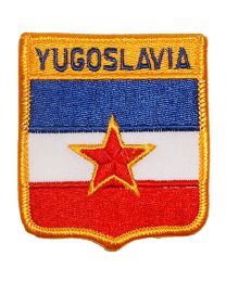 YUGOSLAVIA (SHIELD) (3"x2-1/2")