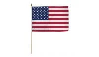 USA 12X18IN STICK FLAG