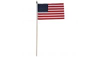 USA 8x12in Stick Flag