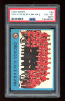 Blackhawks Team 1962-63 Topps #44 (PSA 8)