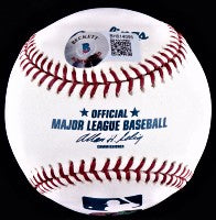 Preacher Roe Signed OML Baseball (Beckett)