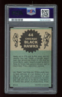 Blackhawks Team 1962-63 Topps #44 (PSA 8)