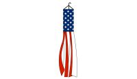 USA Super Shiny Poly 5ft Windsock